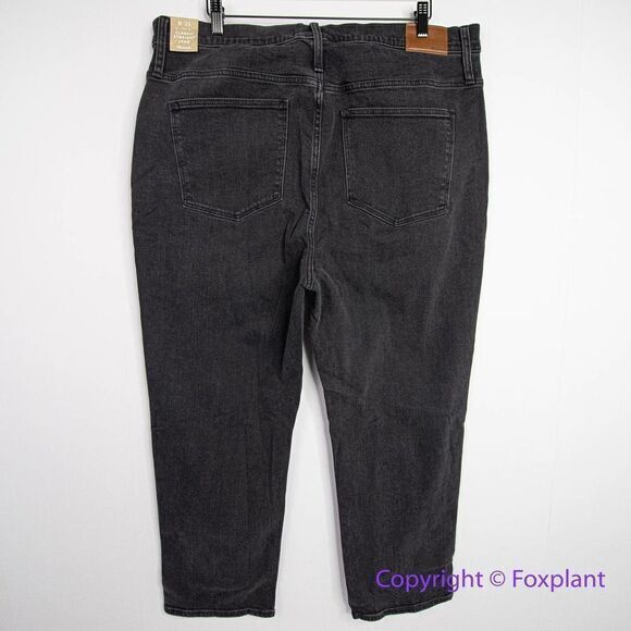 NEW Madewell Classic‎ Straight Jeans in Lunar Wash, 35 - Picture 7 of 15